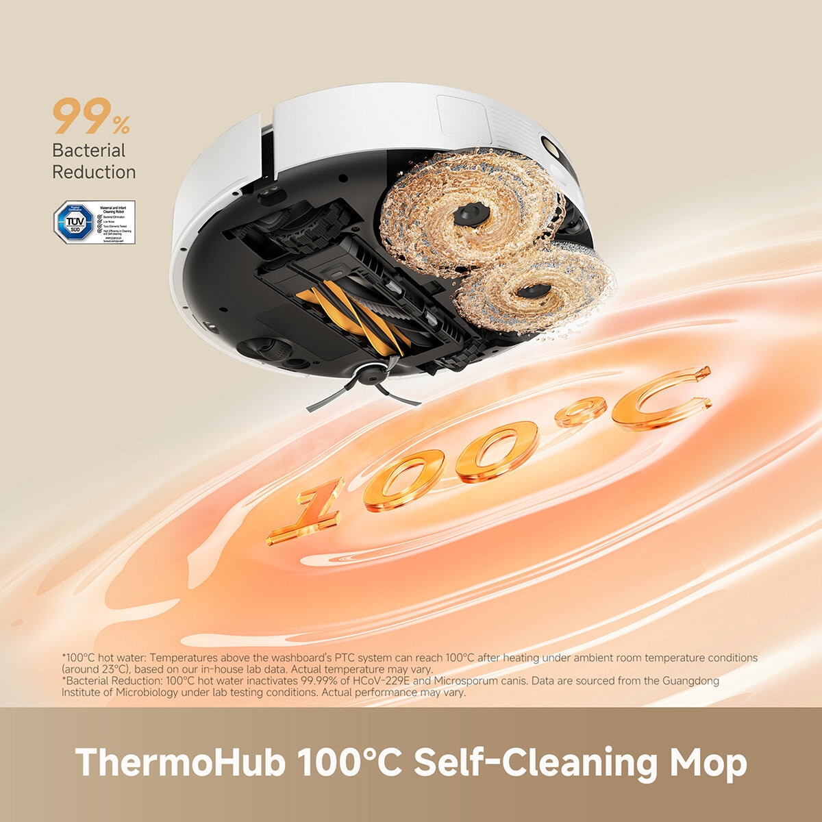 Dreame L50S Pro Ultra Robotic Vacuum Cleaner in White Dreame L50S Pro Ultra Robotic Vacuum Cleaner in White