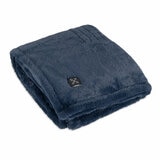 Berkshire Heated Throw Dual Plug in Navy