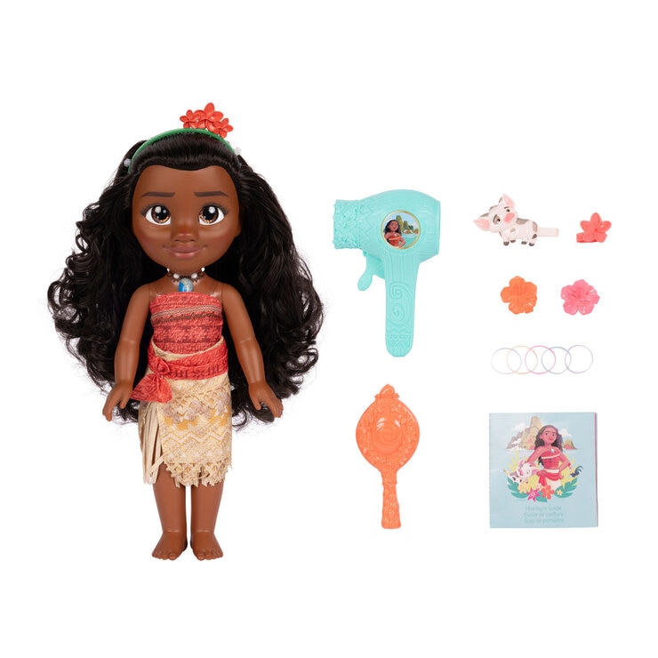 Disney Large Doll and Hair Play Set - Assorted