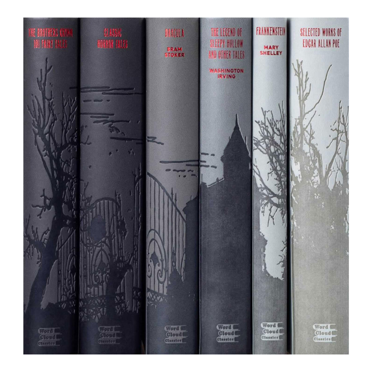 Cloud Classics x6 Book Box Set in 2 Options: Jane Austen or Tales of Horror
