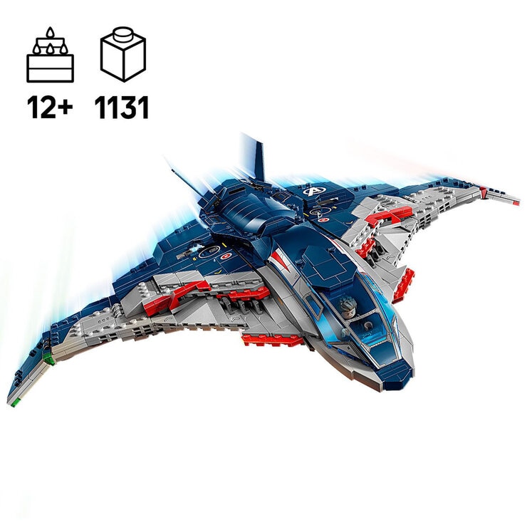 LEGO Super Heroes Avengers: Age of Ultron Quinjet - Model 76325 (12+ Years)