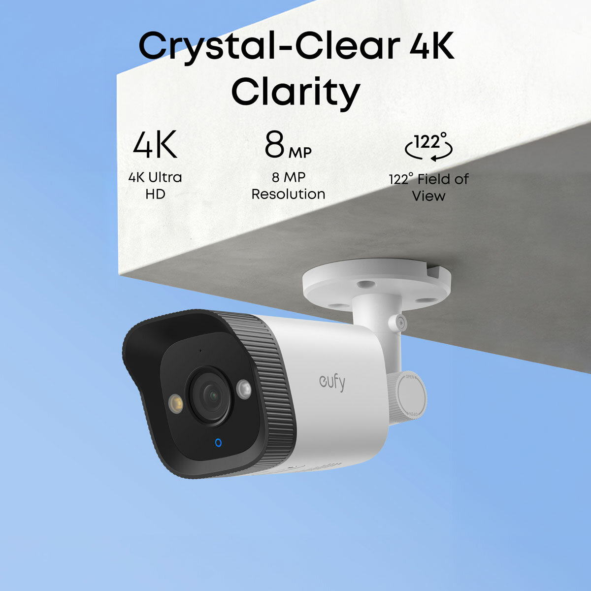 Eufy POE E40 4K Bullet Camera Add-on 2 Pack Eufy POE E40 4K Bullet Camera Add-on 2 Pack