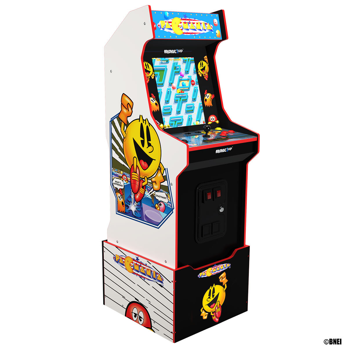 Arcade1Up 5ft (154cm) Bandai Legacy Pac-Mania Arcade Cabinet