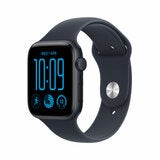 Buy Apple Watch SE 3 GPS, 44mm Midnight Aluminium Case with Navy Blue Spot Band S/M, MJL74MP/A at costco.co.uk
