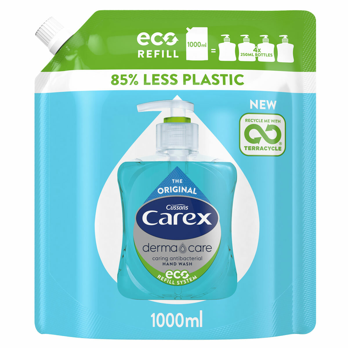Carex Refill Pack blue plastic x 3 Carex Refill Pack blue plastic x 3