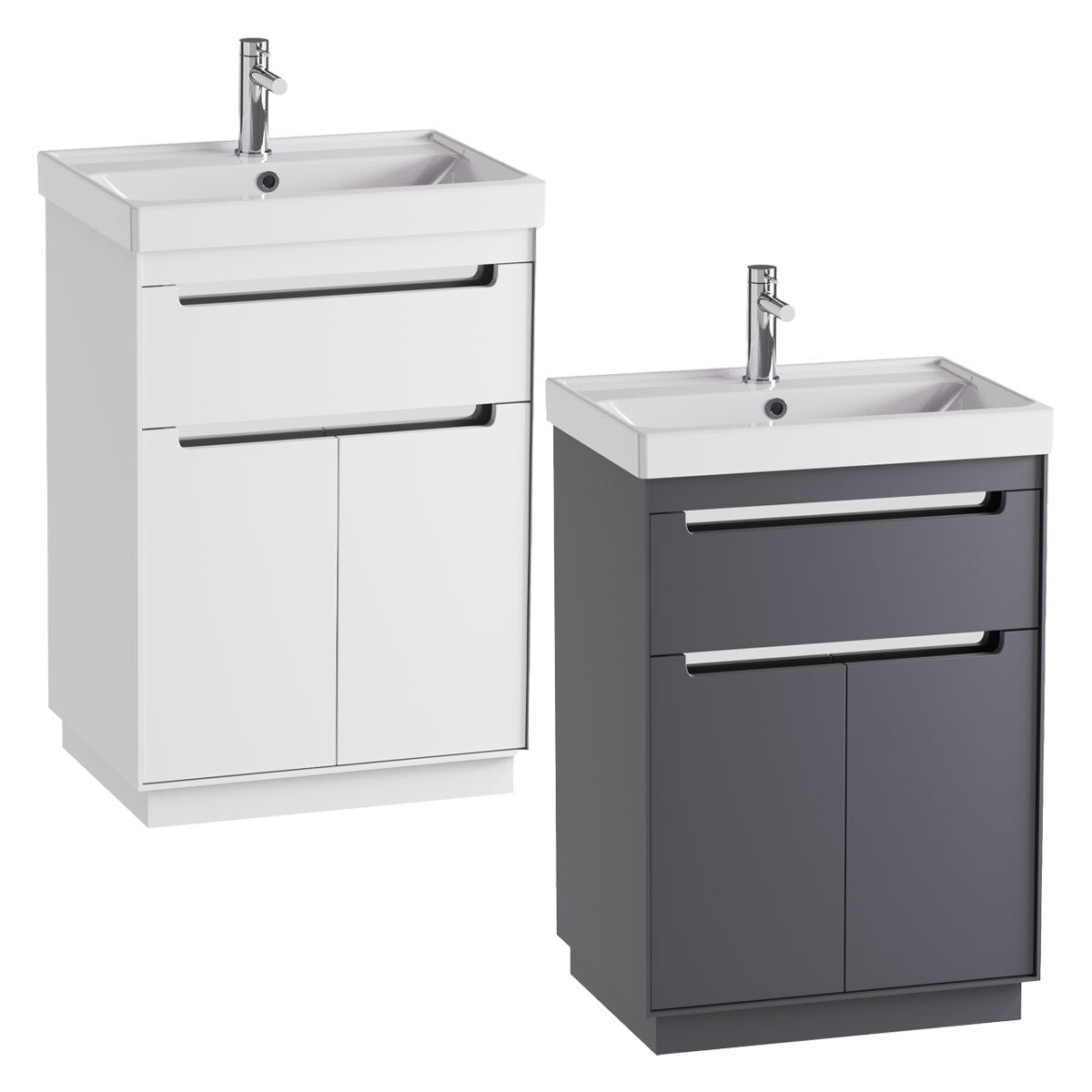 Tavistock Kew 600 Floor Mount with Basin in 2 colours at costco.co.uk