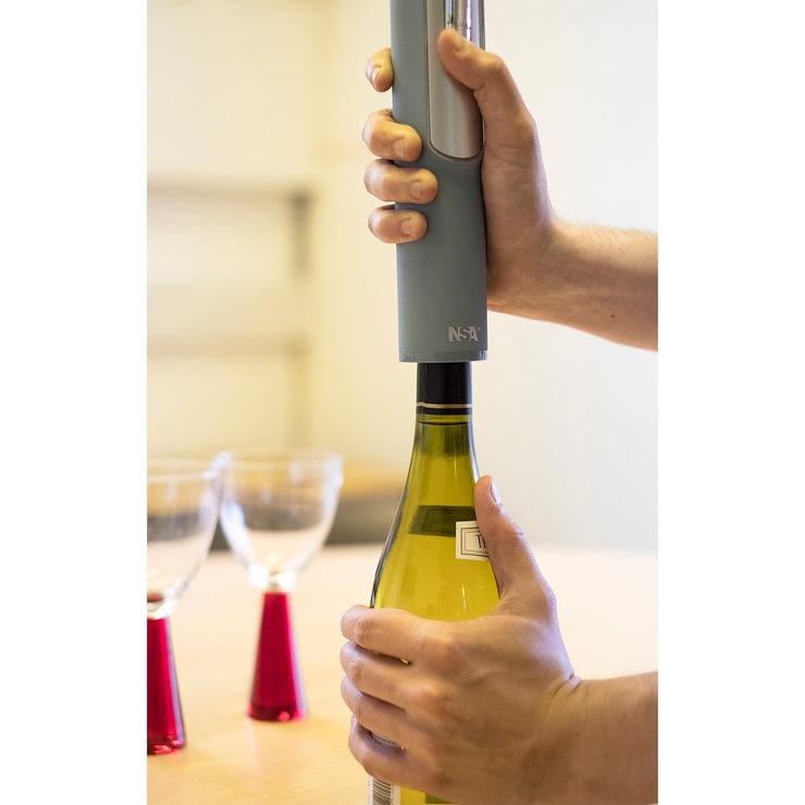NSA Quick Charge Electric Corkscrew WQCRC3 Costco UK