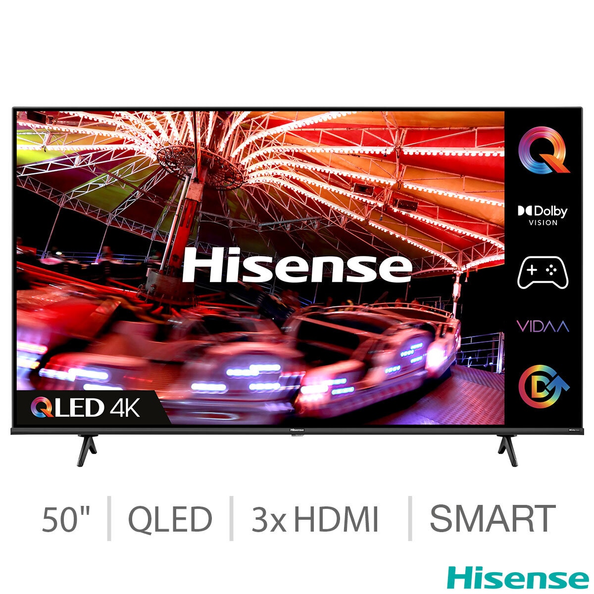 Buy Hisense 50E7HQTUK 50 Inch QLED 4K Ultra HD Smart TV at costco.co.uk
