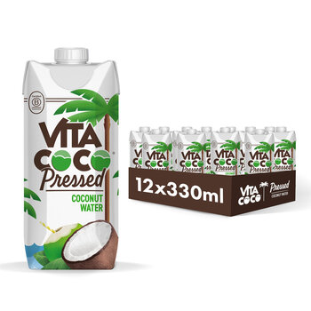 Vita Coco Pressed Coconut Water, 12 x 330ml