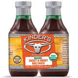 Kinder's Organic Sweet & Smoky BBQ Sauce, 2 x 850g