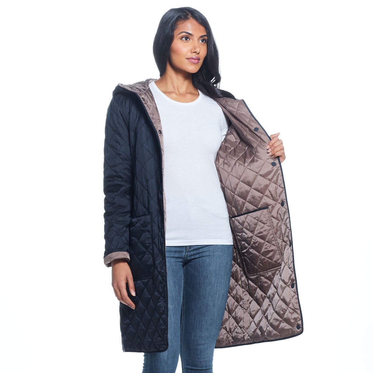 Weatherproof Ladies Reversible Quilted 