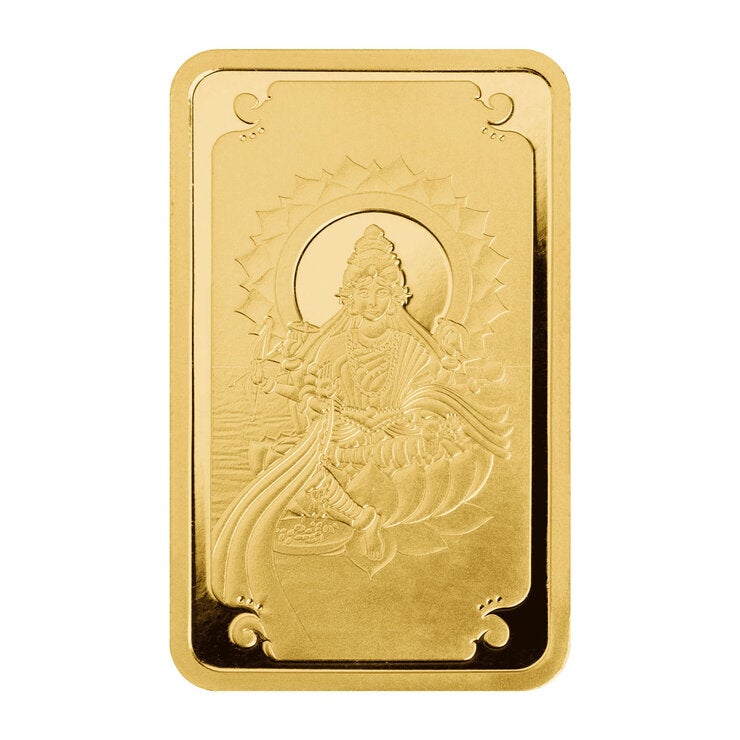 11 Gram Diwali Lakshmi Gold Minted Bar 11 Gram Diwali Lakshmi Gold Minted Bar