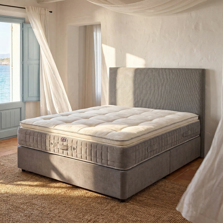 Millbrook Natural Luxury 5000 Pillowtop Mattress, 2 Firmness Ratings in 5 Sizes