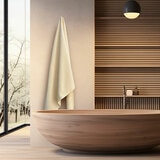 Mundo Textile Bath Sheet in Cream, 100 x 160 cm