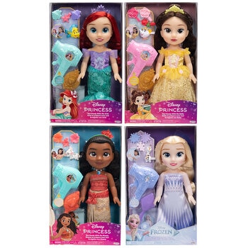 Disney Large Doll and Hair Play Set - Assorted