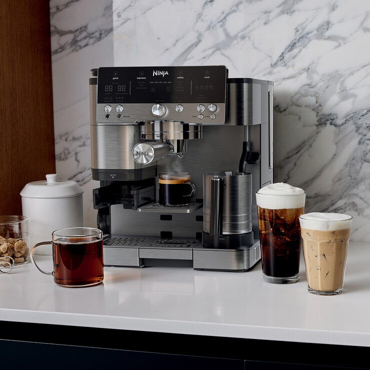 Ninja Luxe Espresso Coffee Machine Lifestyle Image