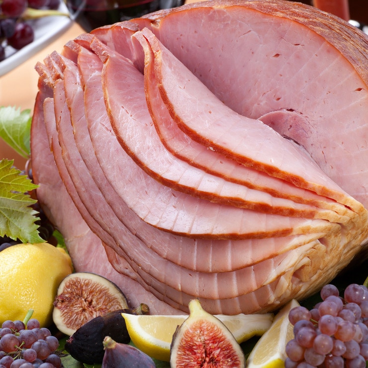 Bearfield's of London Hickory Smoked Spiral Cut Ham, 4kg (Serves 10