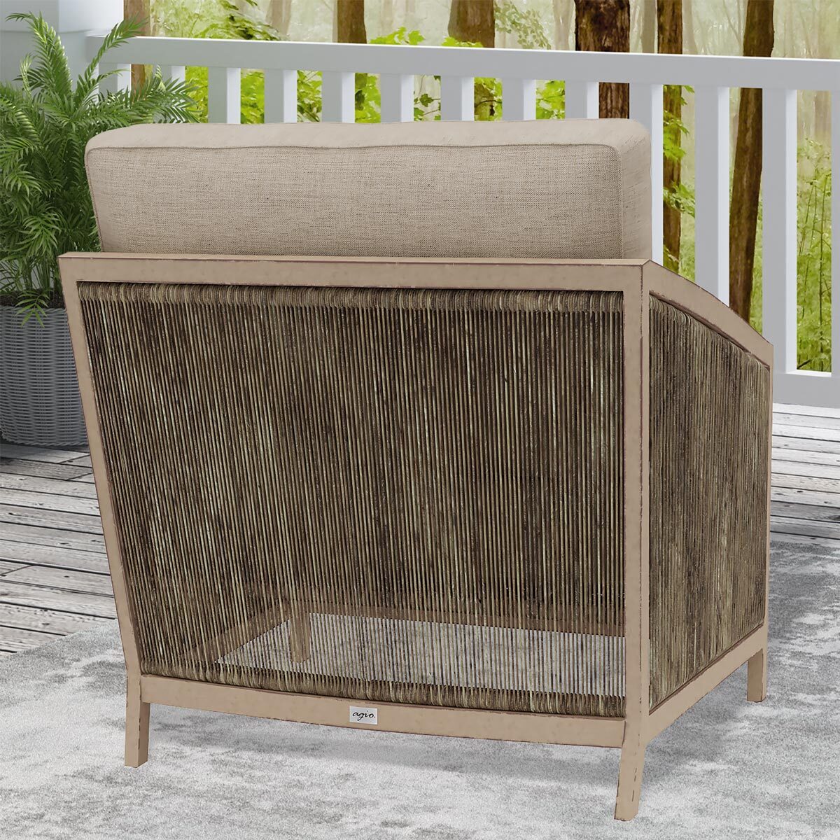 Agio Montreal 3 Piece Woven Cafe Set Costco UK