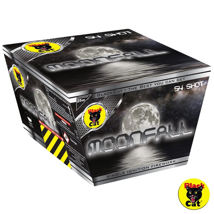 Moonfall Single Ignition Firework, 54 Shots Moonfall Single Ignition Firework, 54 Shots