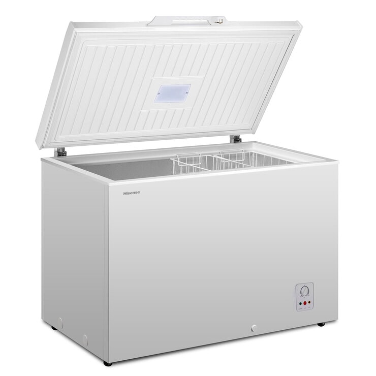Hisense FC403D4AW1, 302L, Chest Freezer, A+ Rating in White Costco UK