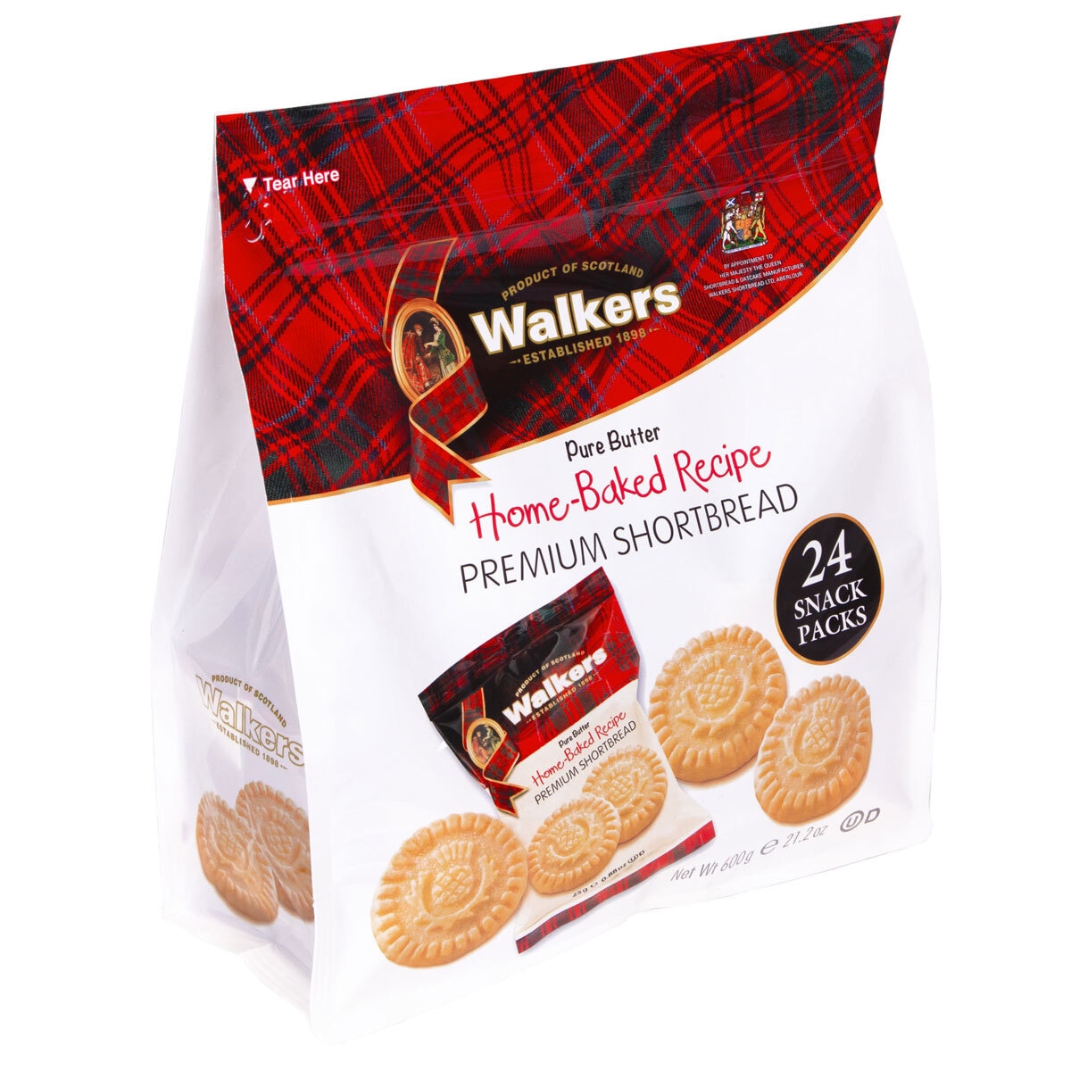 Walkers Premium Shortbread, 600g