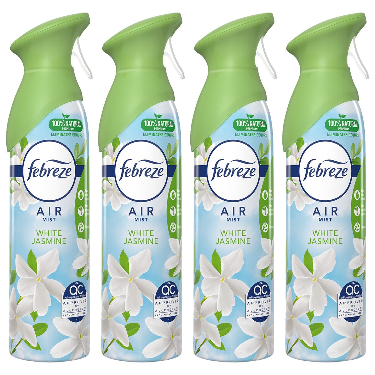 Febreze Air Mist, 4 x 300ml