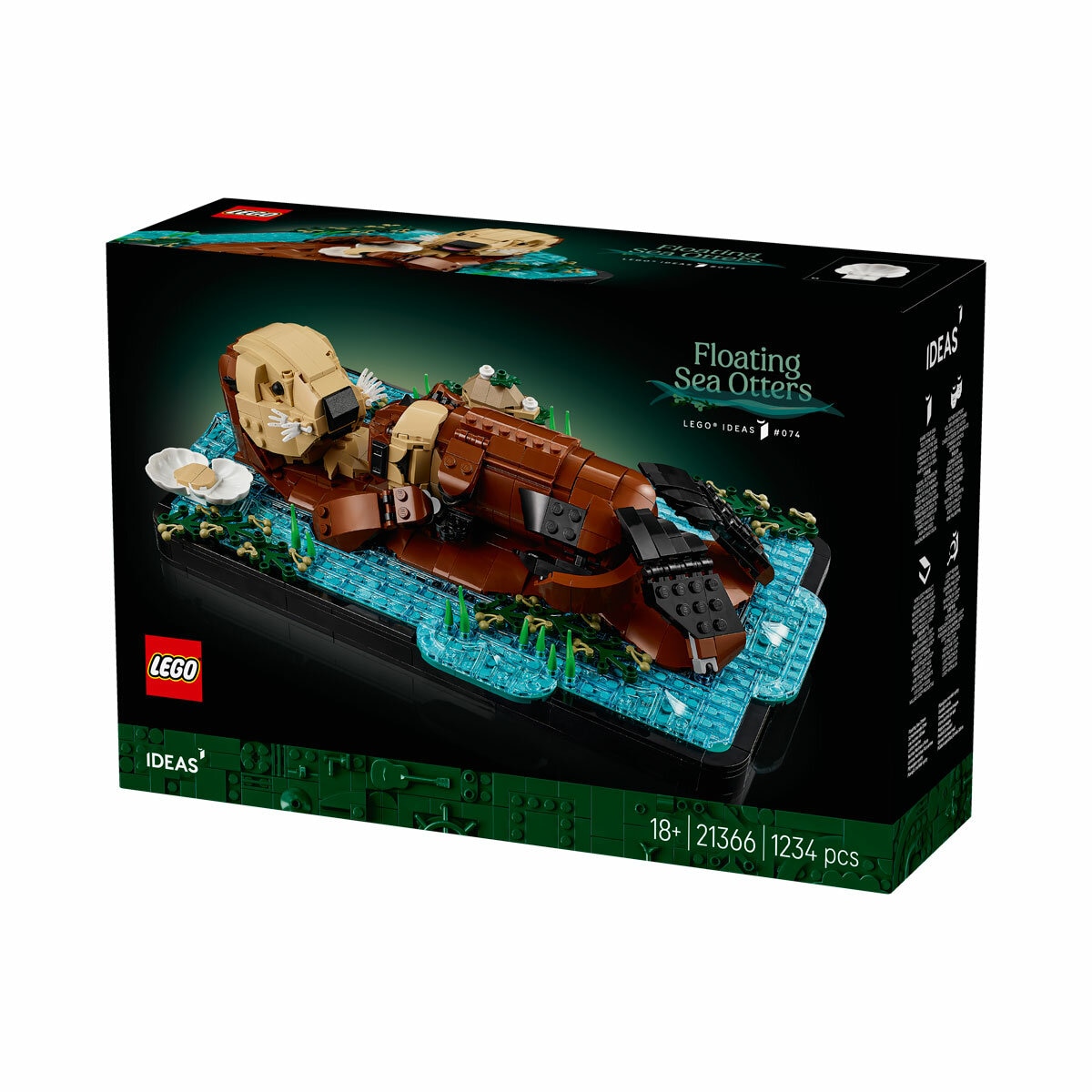 LEGO Ideas Floating Sea Otters - Model 21366 (18+ Years) LEGO Ideas Floating Sea Otters - Model 21366 (18+ Years)