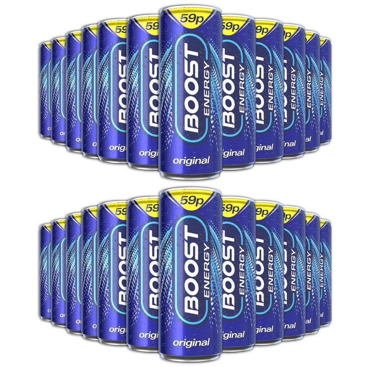 Boost Energy Original, 24 x 250ml Costco UK
