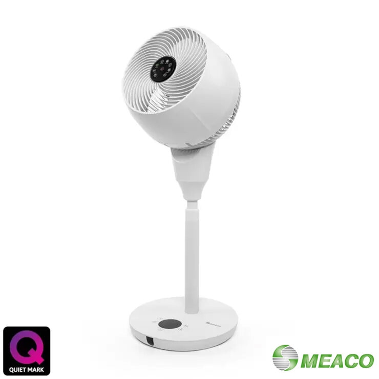 Meaco 10" Pedestal Air Circulator With Remote Control Meaco 10" Pedestal Air Circulator With Remote Control