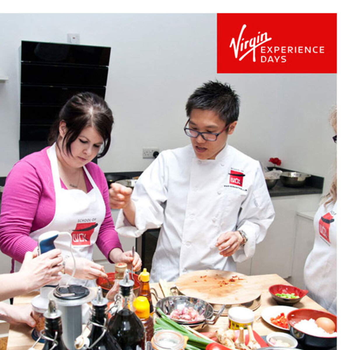 Virgin Experience Days Full Day Oriental Cookery Class at the School of Wok For One Person 