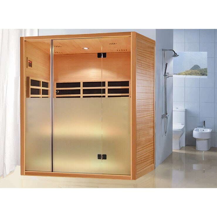 Superior Spas Foveo 3 Person Infrared Indoor Sauna Costco UK