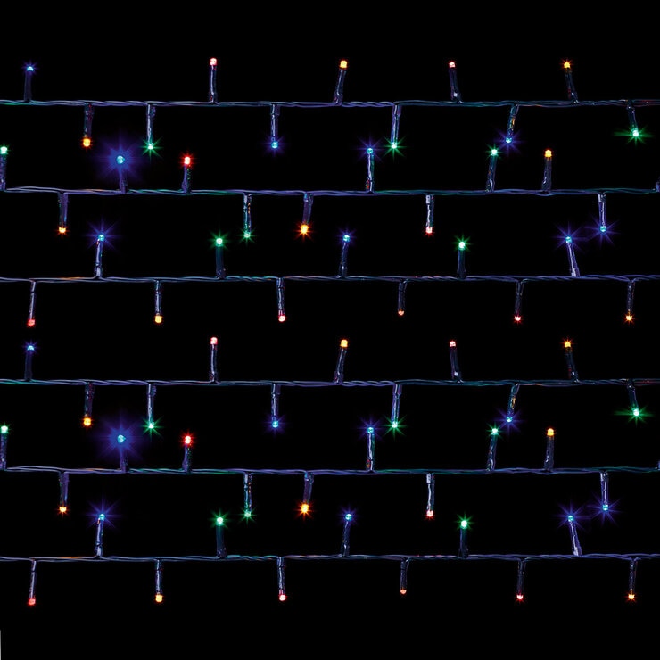 Premier 1500 LED TreeBrights String Lights With Timer - Multi colour LEDs