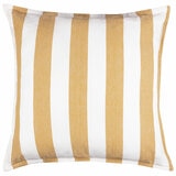 Yard Hayle Yellow Striped Indoor Outdoor Cushion, 50 x 50 cm