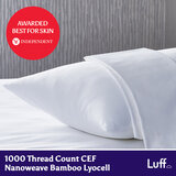 White Silver Lining Pillowcases