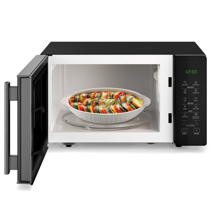 HOTPOINT MWH215B, 25L SOLO MICROWAVE IN BLACK Costco UK