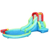 Happy Hop Ultimate Climb, Spray & Bounce Water Slide Pool