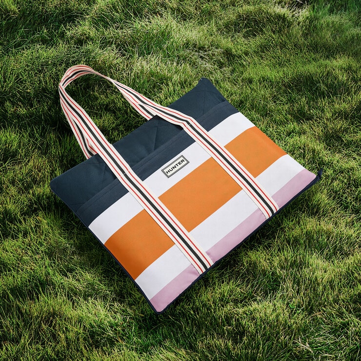 Hunter Striped Outdoor Picnic Blanket