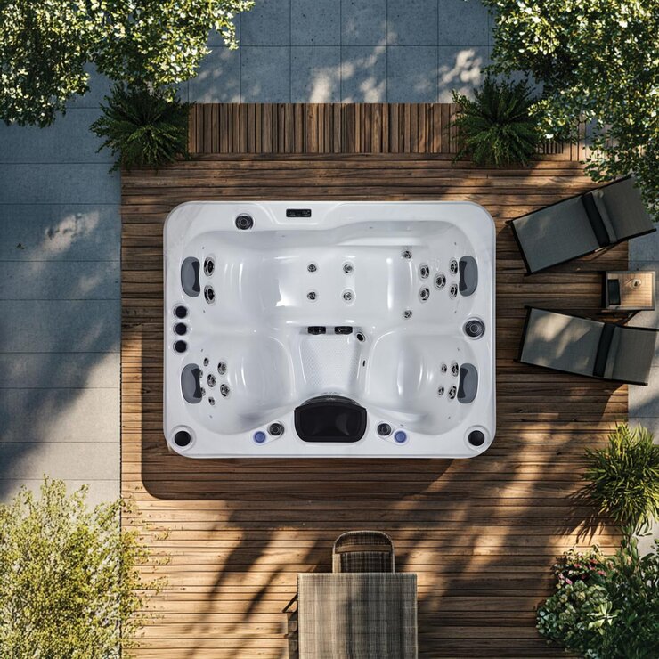 The Wellness Co Relax 1 26-Jet 3 Person Hot Tub - Delivered and Installed