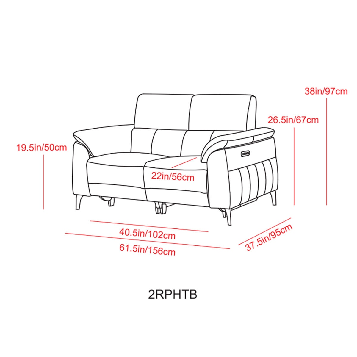 Apex2SeaterSofa_Dimension