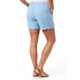 Briggs Ladies Linen Short in Blue