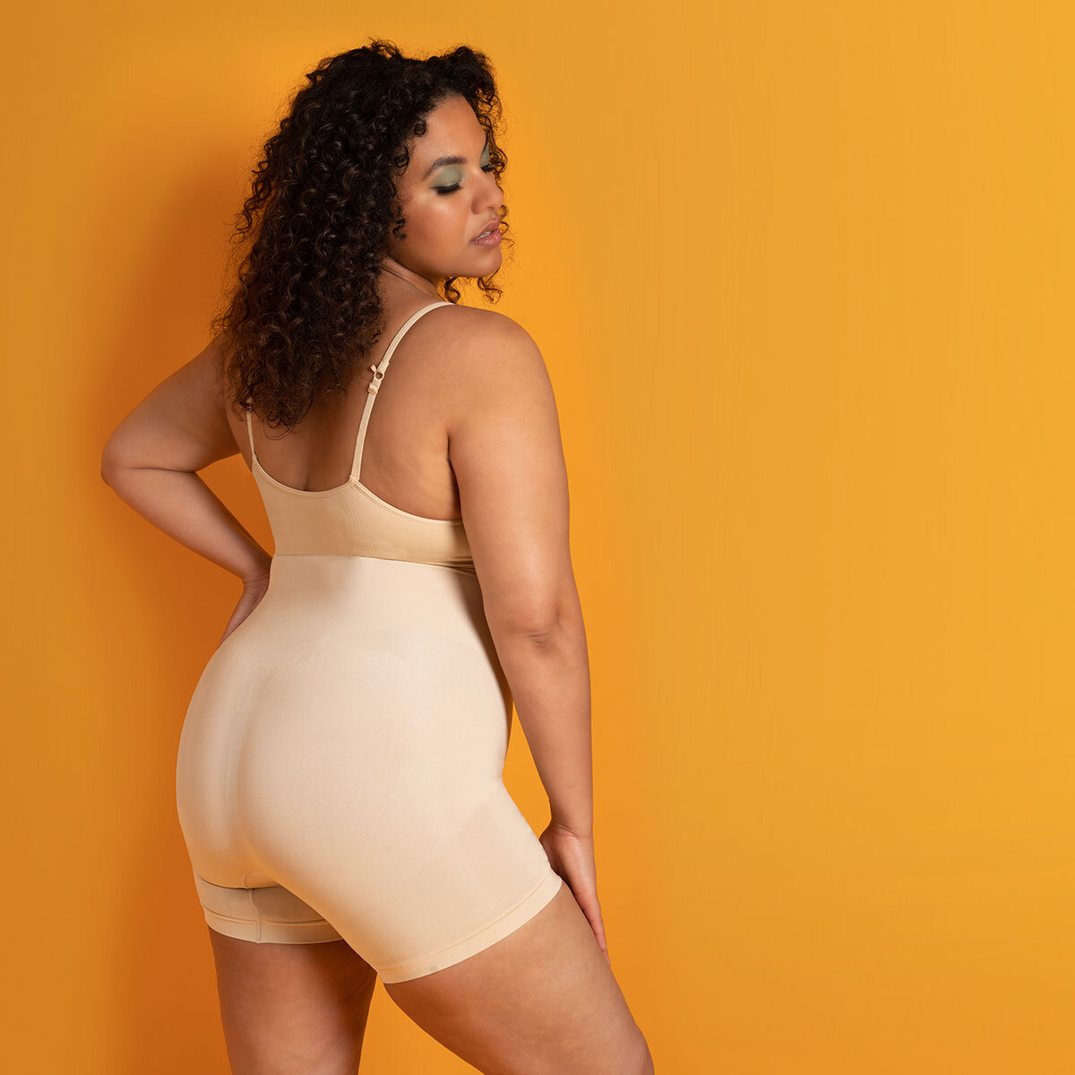 Evenlina Sculpting Shapewear Shorts in Almond | Costco UK