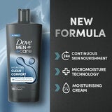 Image of Dove Men+ Care Clean Comfort Shower Gel