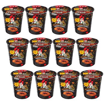 Paldo Volcano Chicken Noodle, 12 x 70g