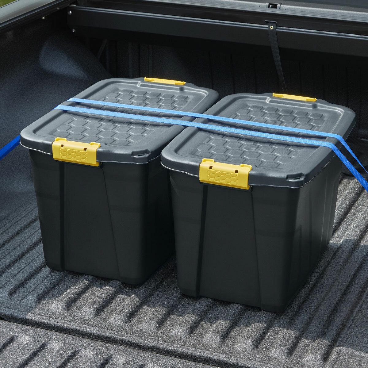 Strata 42L Heavy Duty Storage Box - 2 Pack