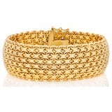 18ct Yellow Gold Bombay Bismark Bracelet