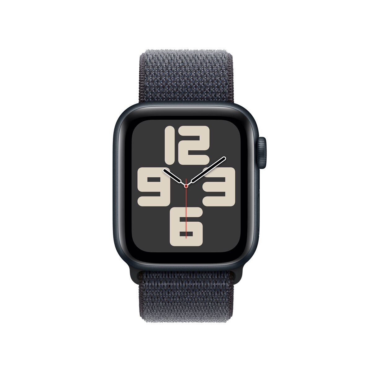 Apple Watch SE GPS, 40mm Midnight Aluminium Case with Sport Band