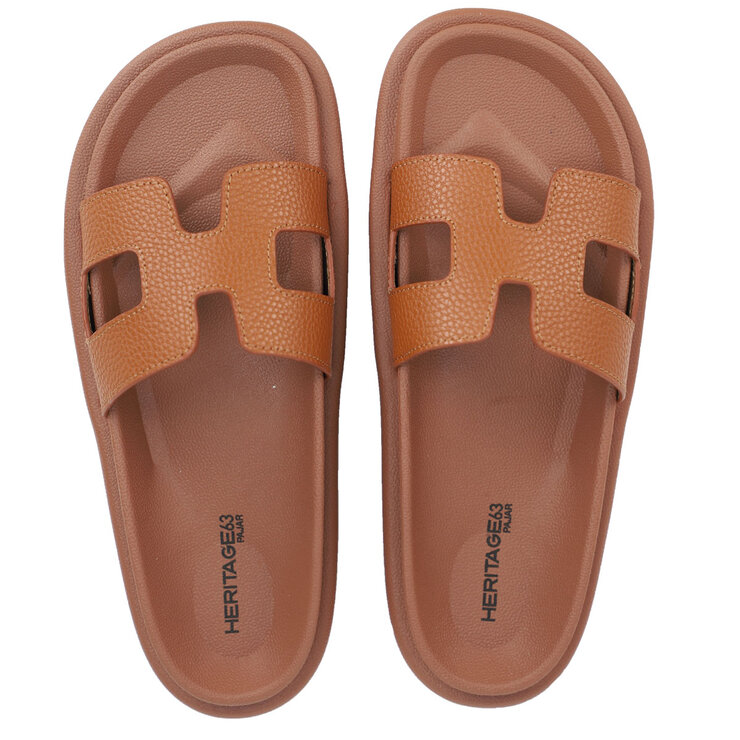 Pajar Ladies Leather Sandal in Tan