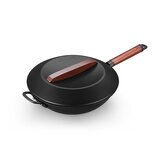 Sanho Non-Stick Iron Wok, 32 cm