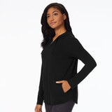 32 Degrees Women's 2 Pack Full Zip Hoody in Black/Forged Iron, Medium