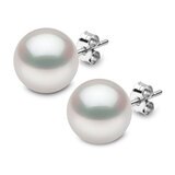 White South Sea Pearl Studs